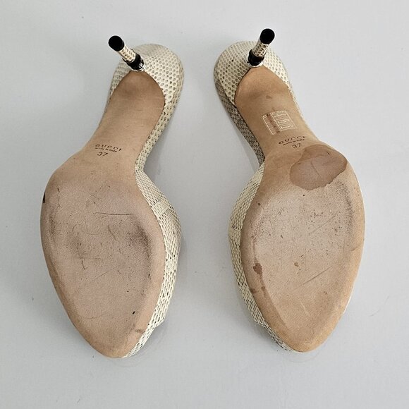 GUCCI Heels- Snakeskin! - Picture 8 of 16